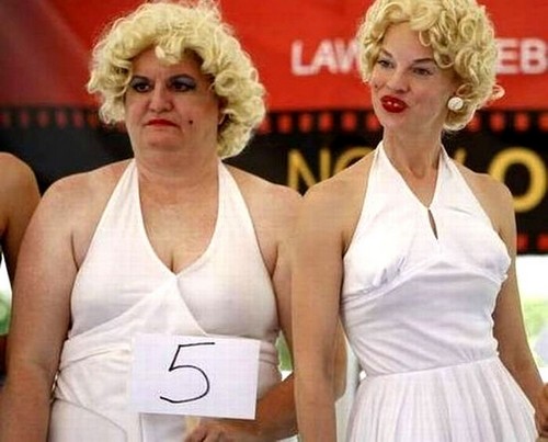 Bizarre Photos of Blonde Girls