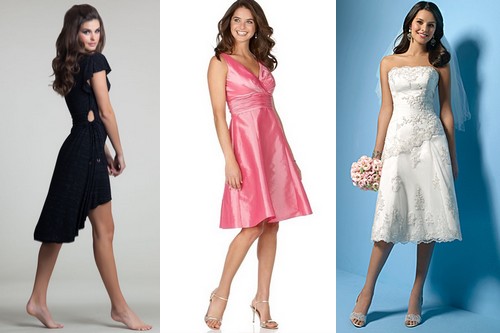Latest Party Fashion Trends - Mid length Dress
