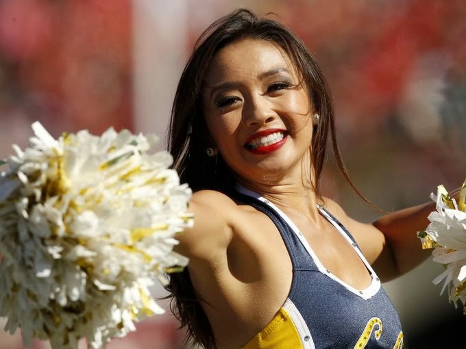 cheerleader California Golden Bears