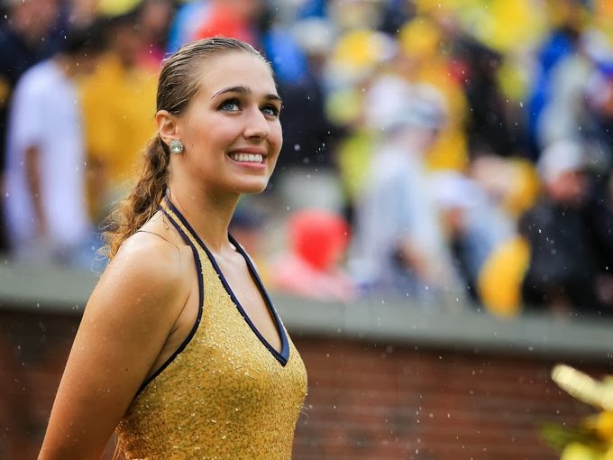 Georgia Tech cheerleader