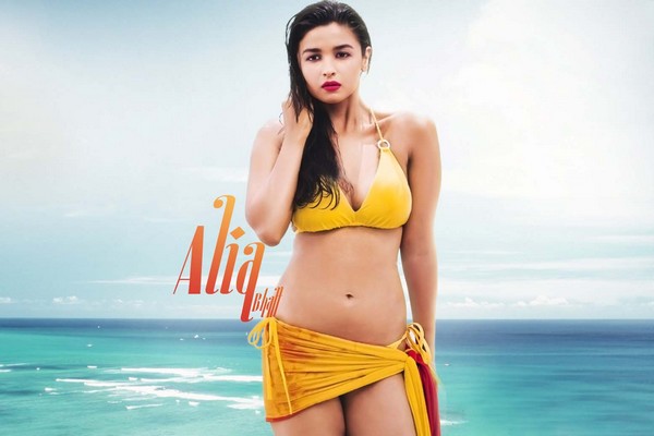 Alia Bhatt Bollywood Bikini Babes
