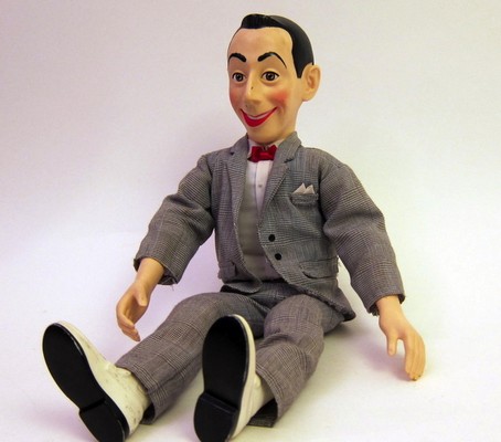 Talking Pee-Wee Herman doll