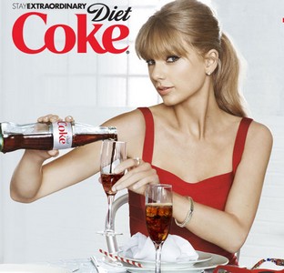 Taylor Swift for Diet Coke