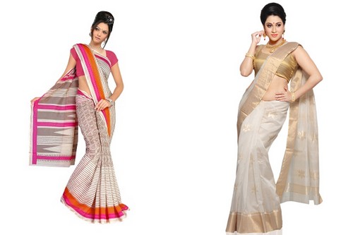 Chanderi Traditional Saree Styles