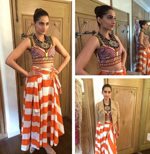 Sonam Kapoor Dresses by Easton Pearson