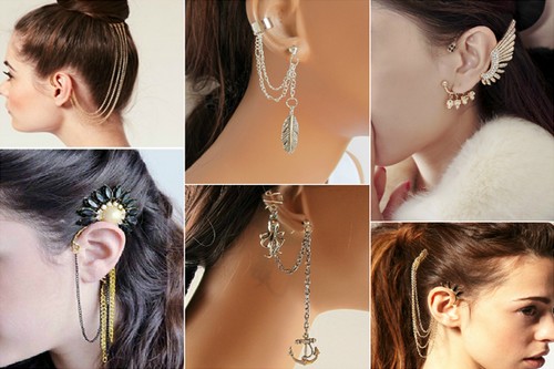 Bollywood Actresses Trending Ear Cuffs