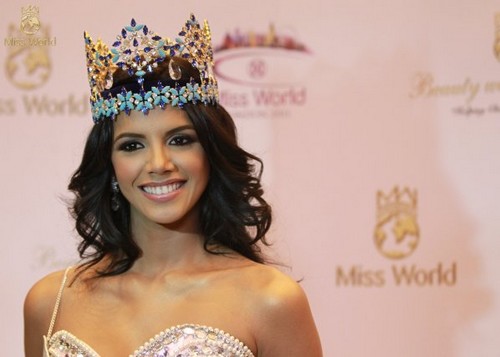 Ivian Sarcos of Venezuela Miss World