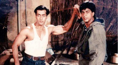 Salman and SRK fight