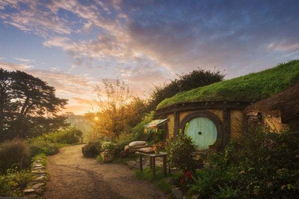 Hobbiton village - New Zealand