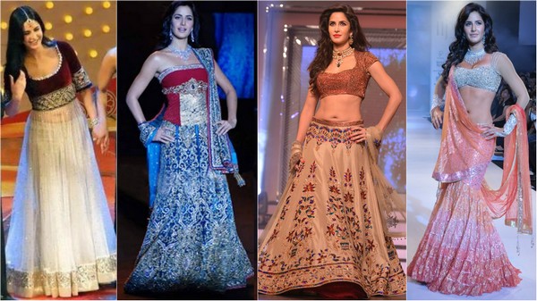 Katrina Kaif in Lahenga Choli