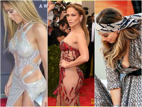 Jennifer Lopez Spotted in NO UNDERWEAR