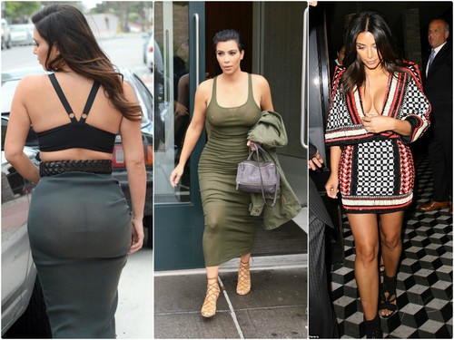 Kim Kardashian Spotted in NO UNDERWEAR