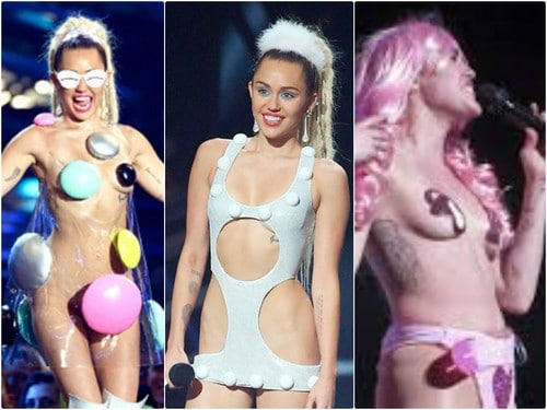 Miley Cyrus Spotted in NO UNDERWEAR