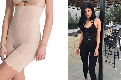 Kylie Jenner Shows Off Her Body Shapers