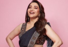 Madhuri Dixit The Ever Young Bollywood Queen Shines in a Chic Saree
