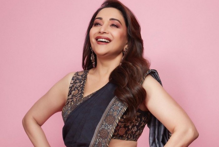 Madhuri Dixit The Ever Young Bollywood Queen Shines in a Chic Saree
